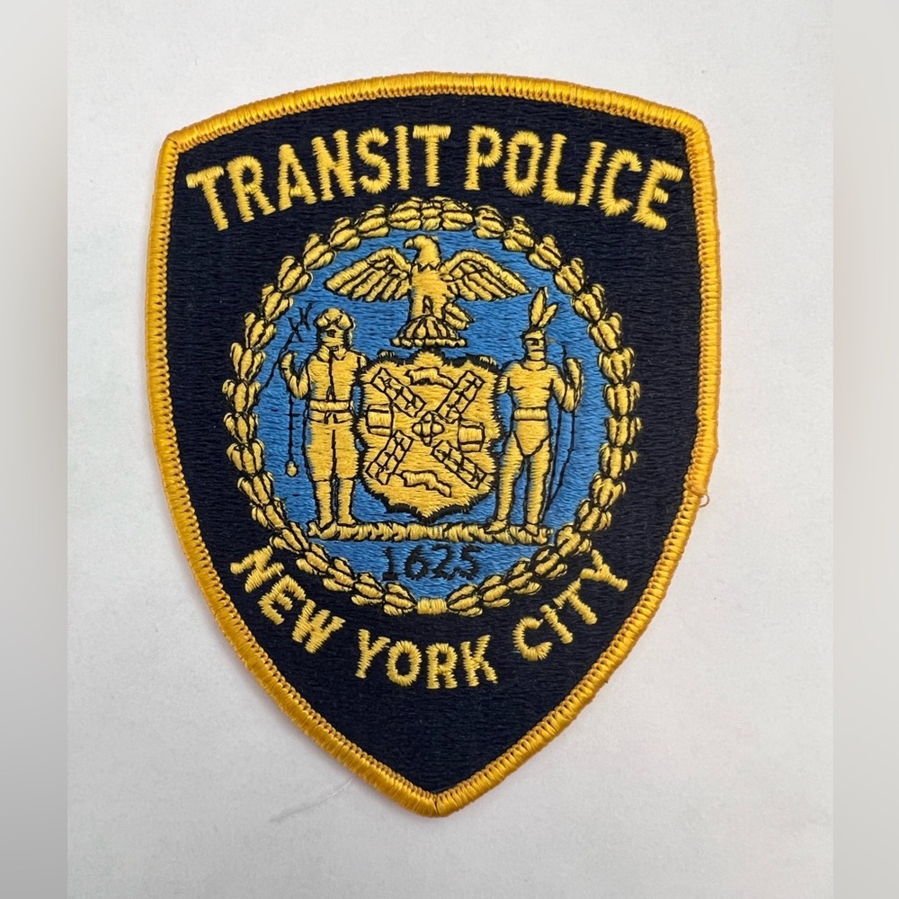 New York City Transit Police Patch